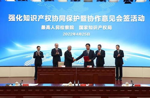 最高檢與國家知識產權局建立常態化聯絡機制 重大案件共同掛牌督辦